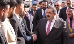 السامرائي يفتتح مكتب عضو تحالف العزم في الفلوجة